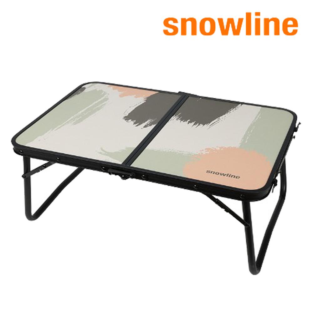 스노우라인 미니테이블 캠핑 낚시 차박 휴대용 접이식 테이블