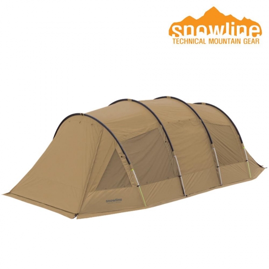 스노우라인 신형 새턴2룸 텐트 탄 SNF5ULT005 /캠핑 4인용 그라운드시트 이너텐트