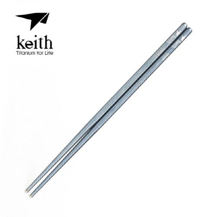 키이스 KE Blue Titanium Square Chopsticks (Ti5632)