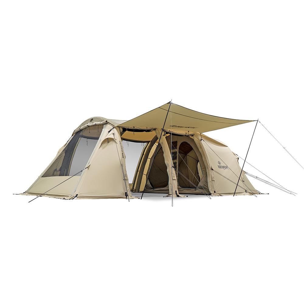 노스피크 A6 RS 올리브 샌드 / 에어텐트 캠핑 5인용 텐트